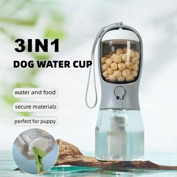 Portable Dog Water & Food Cup | Multi-Functional Pet Travel Cup
