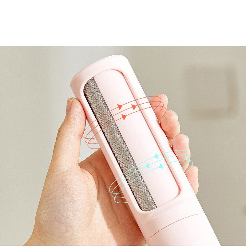Reusable Pet Hair Remover | 2-in-1 Brush & Lint Roller for Cats & Dogs