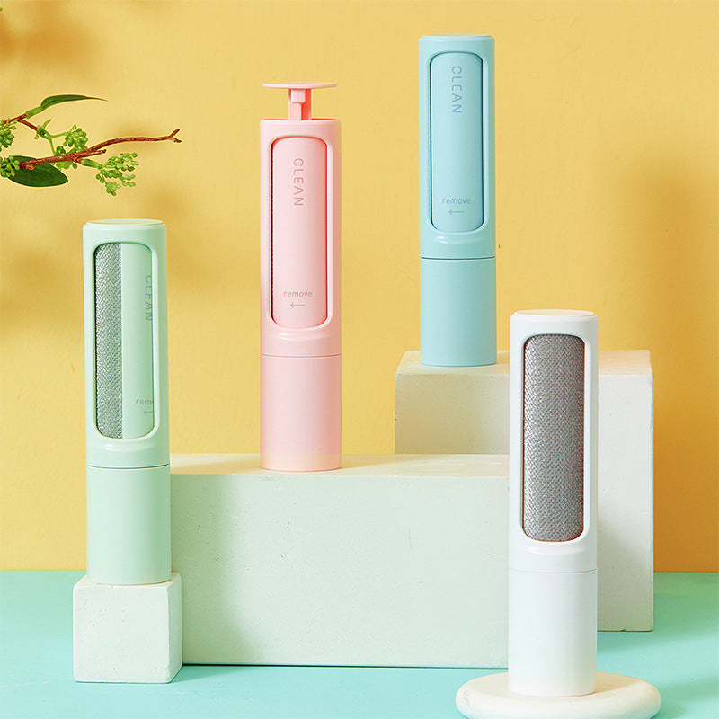 Reusable Pet Hair Remover | 2-in-1 Brush & Lint Roller for Cats & Dogs