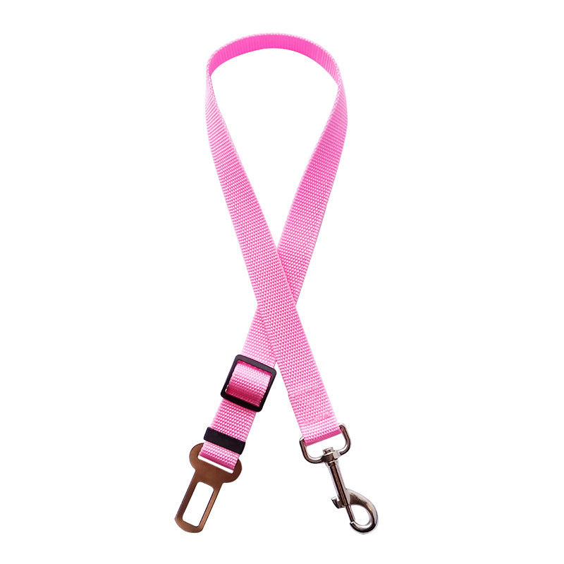 Adjustable Dog & Cat Car Seat Belt | Pet Safety Harness Clip