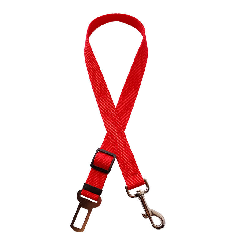Adjustable Dog & Cat Car Seat Belt | Pet Safety Harness Clip