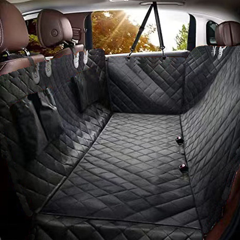 Oxford Cloth Pet Car Seat Cover | Waterproof Rear Seat Mat