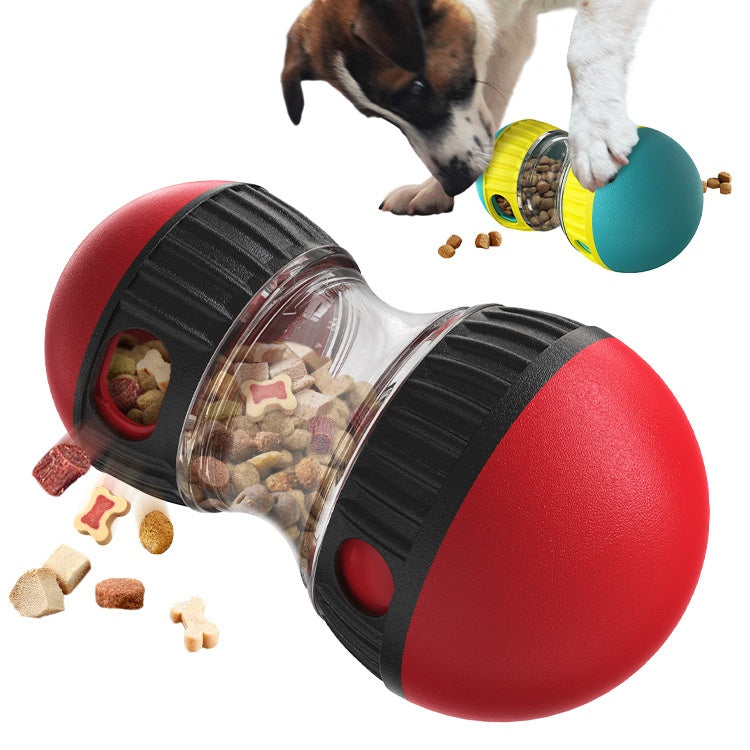 Dog & Cat Food Dispensing Toy | Leaky Puzzle Ball for Slow Feeding
