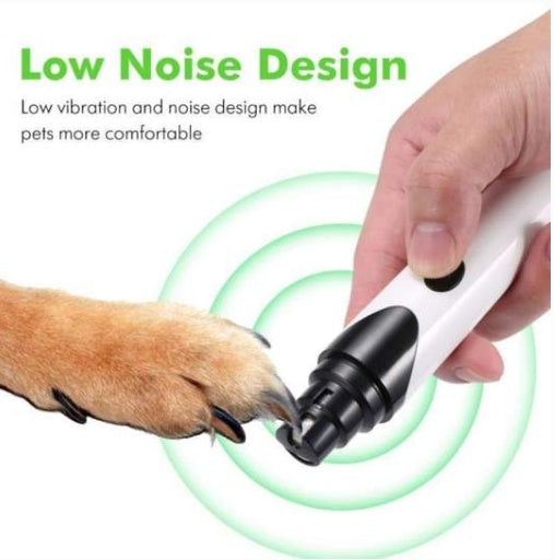 Electric Pet Nail Trimmer | Safe Dog & Cat Grooming Tool