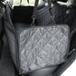 Waterproof Dog Car Seat Cushion | Rear Seat Travel Cover