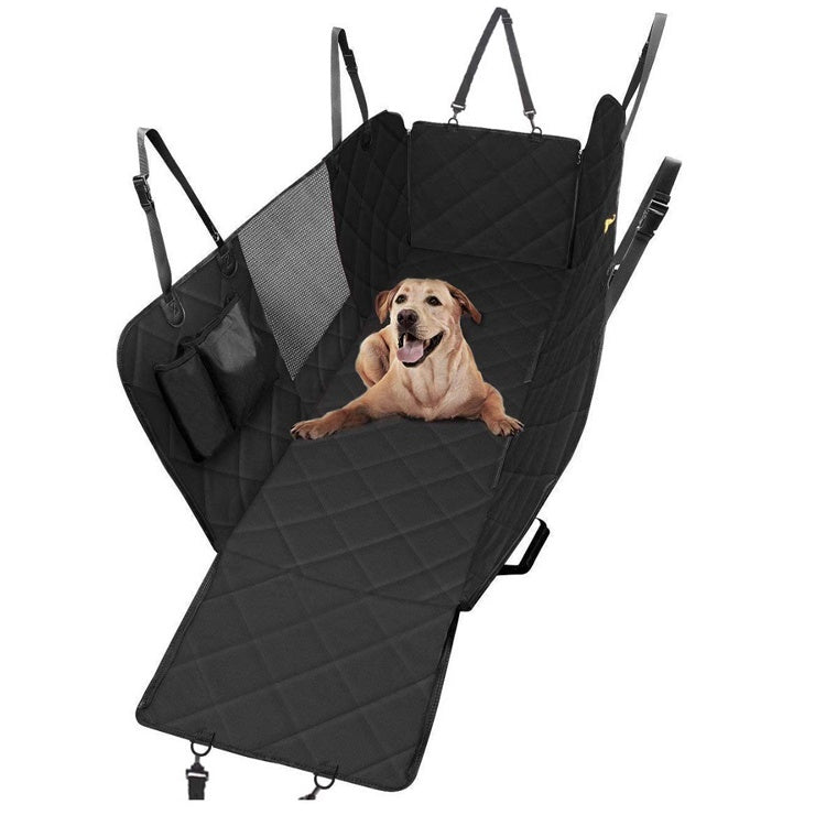 Waterproof Dog Car Seat Cushion | Rear Seat Travel Cover