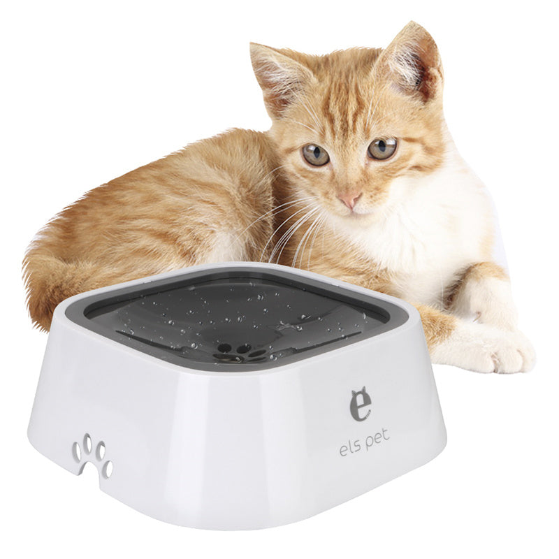 Portable Pet Water Bowl | 1.5L Slow Feeder for Cats & Dogs
