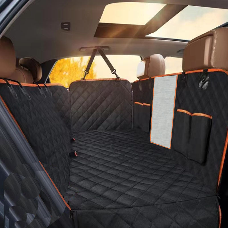 Oxford Cloth Pet Car Seat Cover | Waterproof Rear Seat Mat