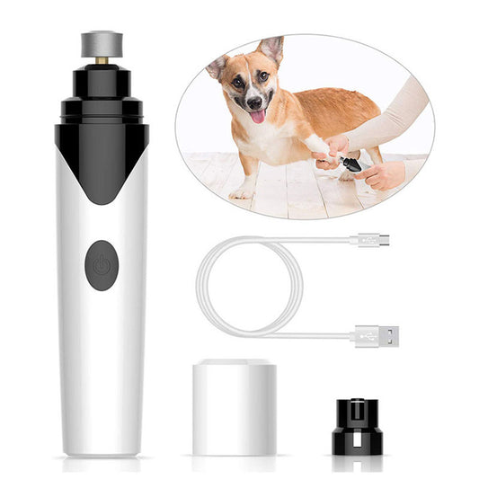 Electric Pet Nail Trimmer | Safe Dog & Cat Grooming Tool