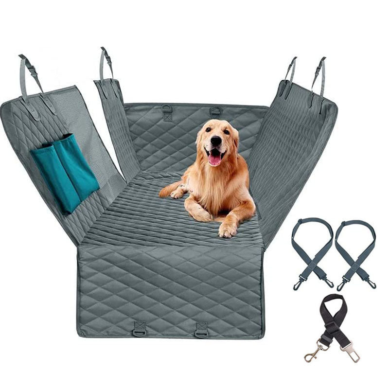 Waterproof Dog Car Seat Cushion | Rear Seat Travel Cover