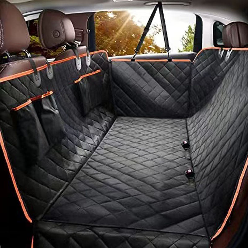 Oxford Cloth Pet Car Seat Cover | Waterproof Rear Seat Mat