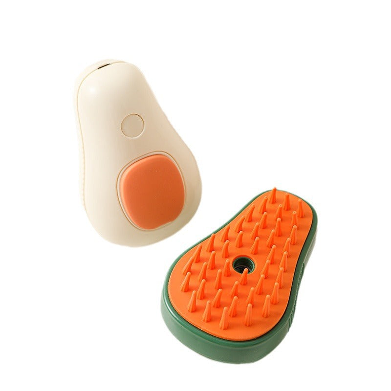 Steamy Cat Brush Cat Dog Grooming Comb Electric Self Cleaning