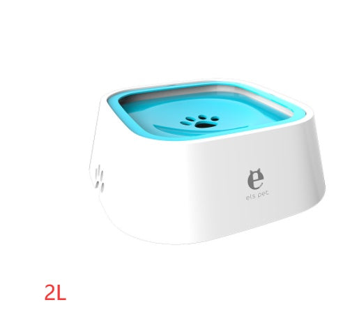 Portable Pet Water Bowl | 1.5L Slow Feeder for Cats & Dogs