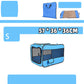 Portable Pet Carrier Bag with Safety Zipper | Foldable Travel Pet Bag