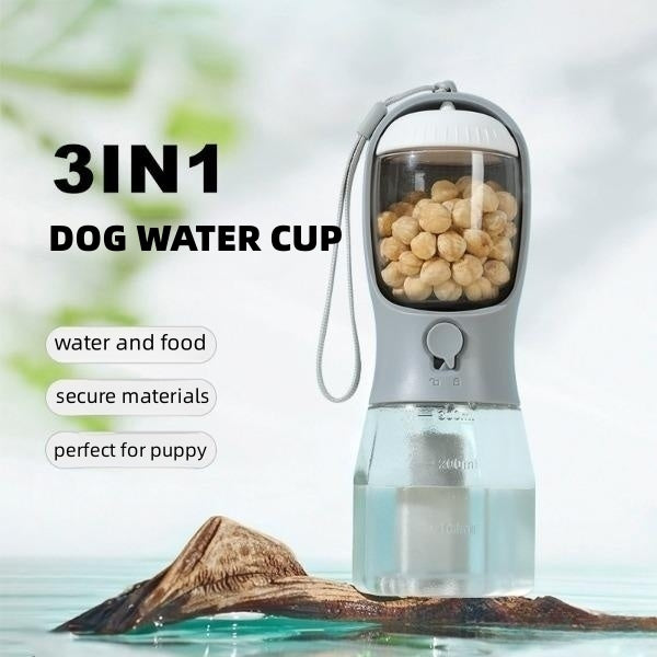 Portable Dog Water & Food Cup | Multi-Functional Pet Travel Cup