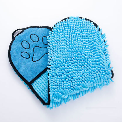 Quick-Dry Pet Bath Towel | Super Absorbent Dog & Cat Towel