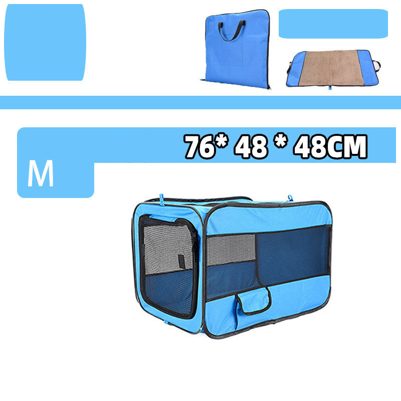 Portable Pet Carrier Bag with Safety Zipper | Foldable Travel Pet Bag