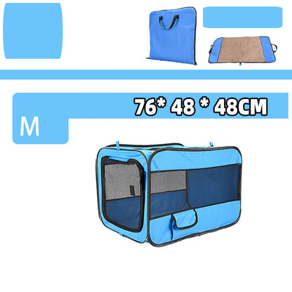 Portable Pet Carrier Bag with Safety Zipper | Foldable Travel Pet Bag