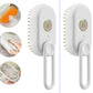 3-in-1 Electric Pet Steam Brush | Cat & Dog Grooming & Hair Removal