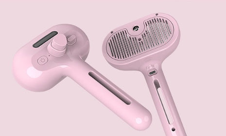Pet Hair Remover Brush | Self-Cleaning Grooming Comb for Dogs